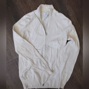 John Laing Cashmere Zip Up Cardigan Size S